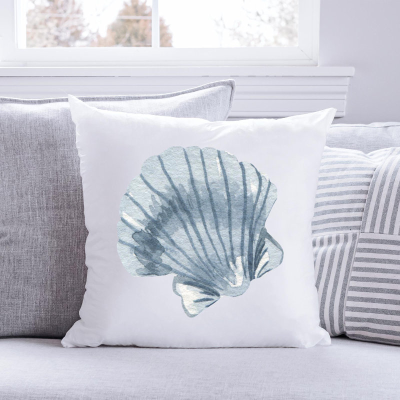 Nautical Sea Life_766 - Coussin décoratif inclus, H 20 po x l 20 po