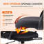 Chaise haute de bureau ergonomique avec accoudoirs rabattables-1830585318