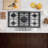 Cosmo 30" Stainless Steel Natural Gas 5 Burner Cooktop