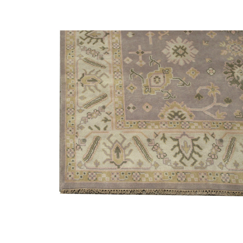Tapis gris Oushak 8 x 10