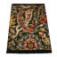 Rug & Kilim’S  Kerman Style Rug In Black With Colorful Floral Patterns-251615130