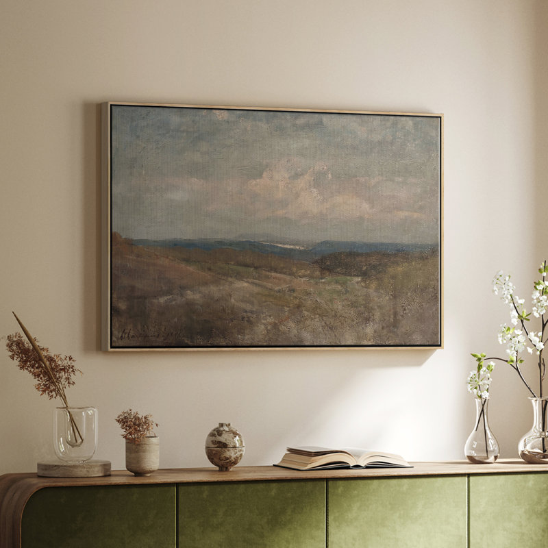 «Vintage Landscape - CDXCVI» sur toile, H 27 po x l 41 po