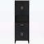 Modern Bathroom Cabinet with Drawer,Soft-Close Doors,and Open Storage,Versatile Storage Layout-491183925