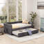 Lit de jour double avec couchette Perrinton-1068085280