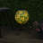 Solar Mosaic Glass Gazing Globe with Stand
