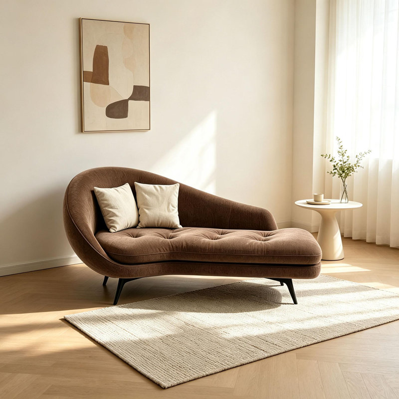 Chaise longue décontractée créative, Left Hand Facing