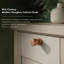 Poignée d'armoire de style Mid-Century moderne en cuivre massif (brun) par ROUS Hardware-110980550