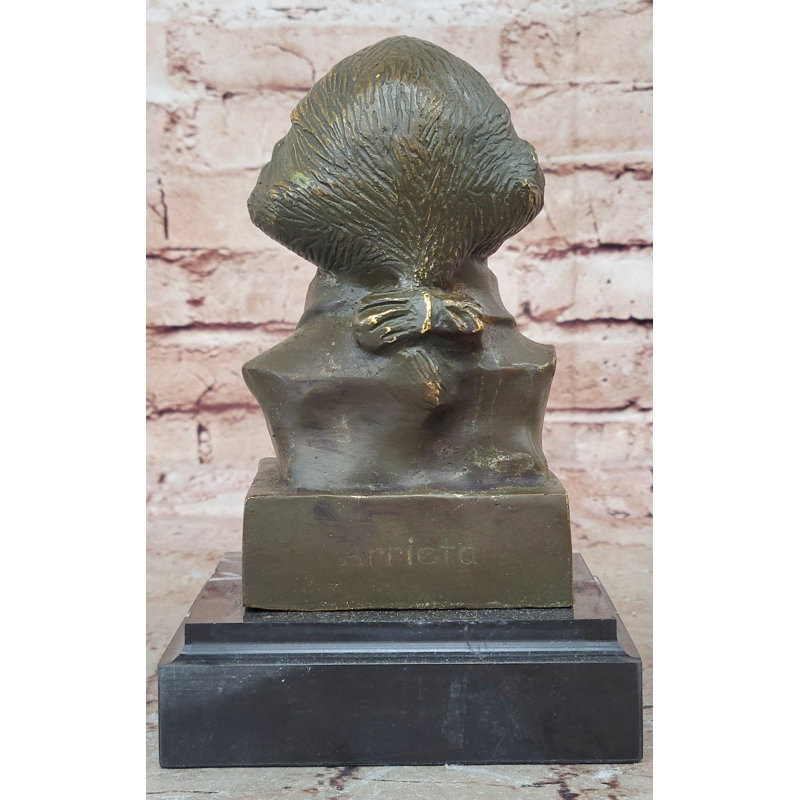 Sculpture en bronze de George Washington - art historique révolutionnaire américain