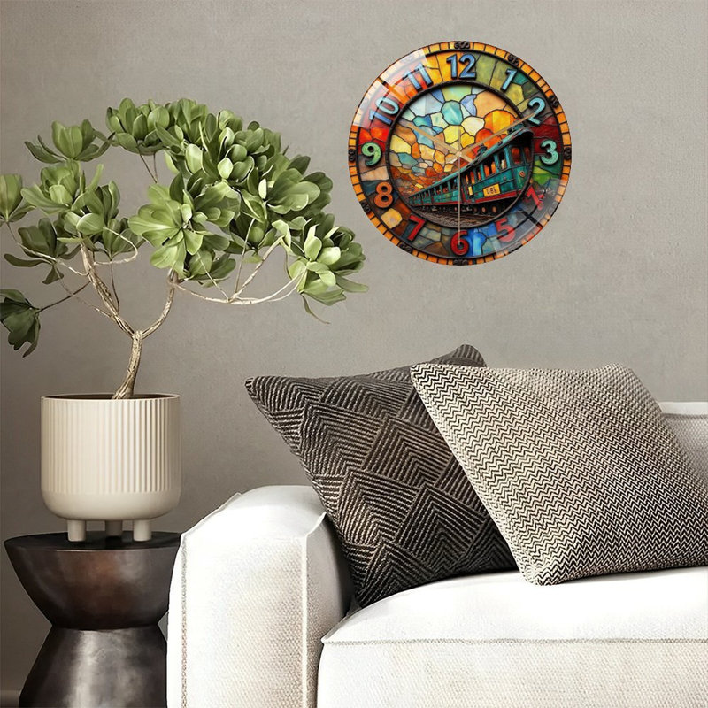 Horloge murale 12 po