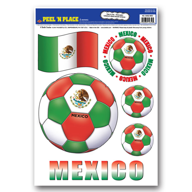 Peel 'N Place - Mexique - étui de 12 po x 17 po - paquet de 12