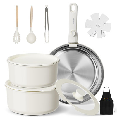 14 - Piece Aluminum Cookware Set