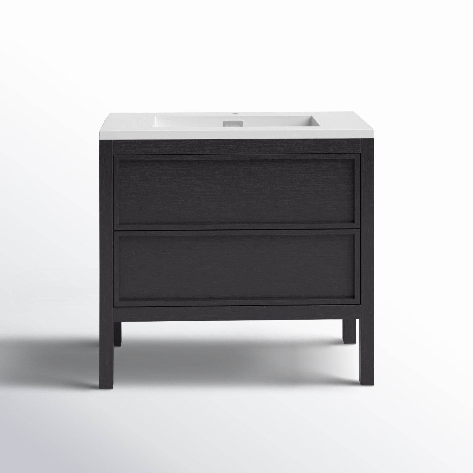 Gonzalo 36'' Single Bathroom Vanity, Charcoal