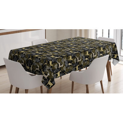 Geometric Christmas Tablecloth