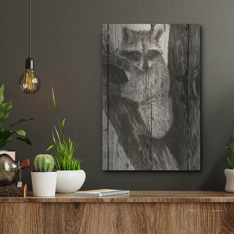 Art mural en métal Winston Porter «Baby In A Tree 02» par Gordon Semmens, H 16 po x l 12 po