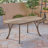 70" Acacia Wood Patio Dining Table-1541449064