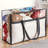 Capacity Clear Storage Bags With Zipper For Comforters, Blankets, Bedding, Quilts, Pillows,Plastic Storage Bags For Organizing Seasonal Clothes And Household Items(Transparent)