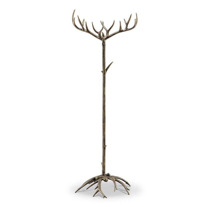 Antler Design Standing Coat Rack
