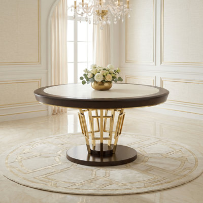 Belmont Place 60" Round Dining Table - Espresso