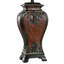Ridley 33.5" Table Lamp - Faux Crocodile Hide And Gold Highlighted Finish