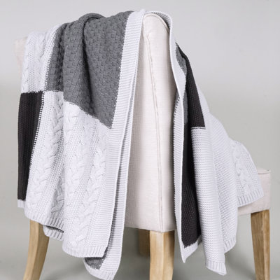 Woven Chenille Throw Blanket