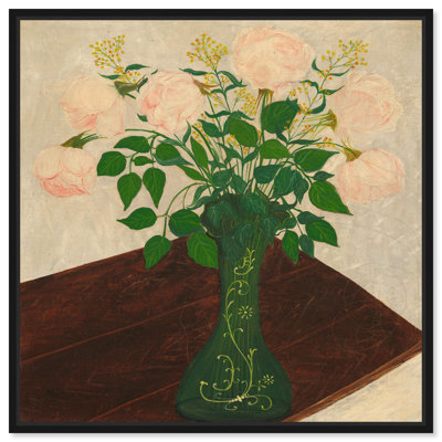 "Tilted Table Botanical Art", reproduction d'art sur toile par Art Remedy