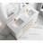 Genai 60'' Double Bathroom Vanity with Stone Top