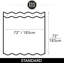 Rideau de douche Premium Premium