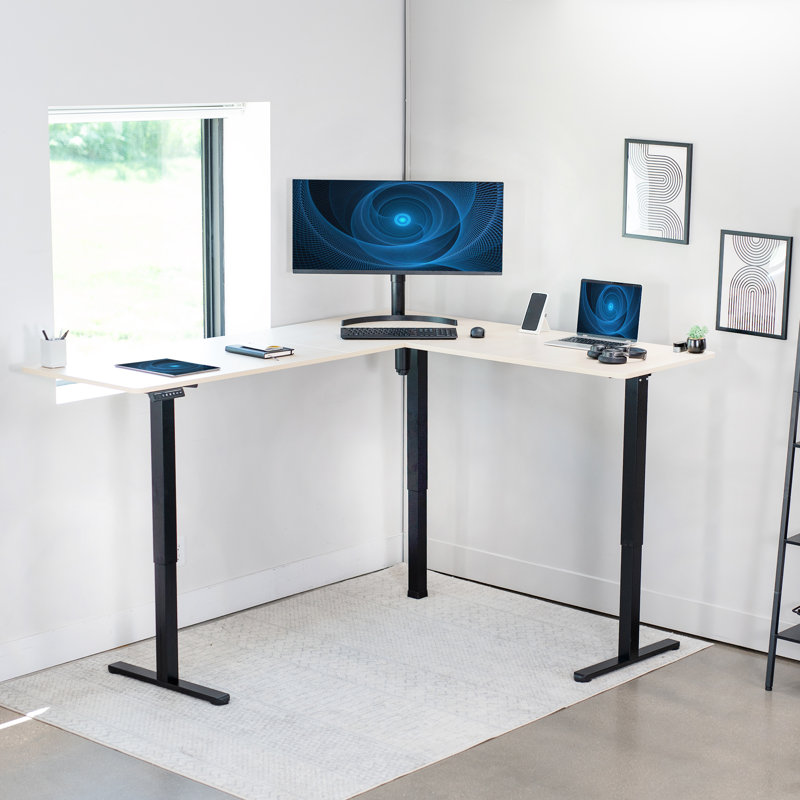 Poste de travail électrique VIVO, Noir