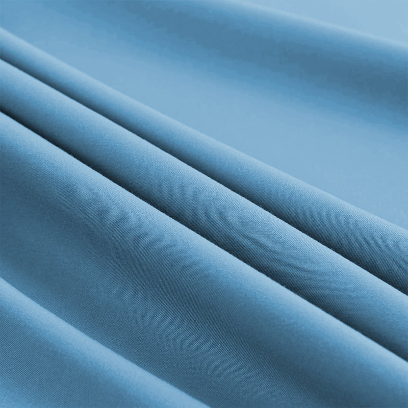 Microfiber Pillow Cases – Soft & Breathable (Set of 2), Light Blue