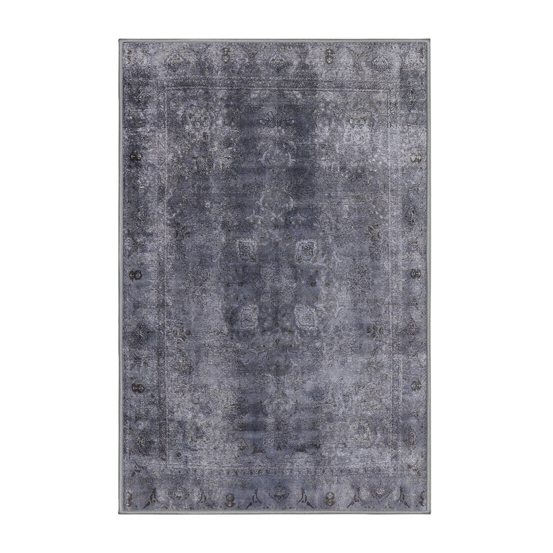 Ikeda Oriental Indoor Rug, Rectangle 2' x 4'