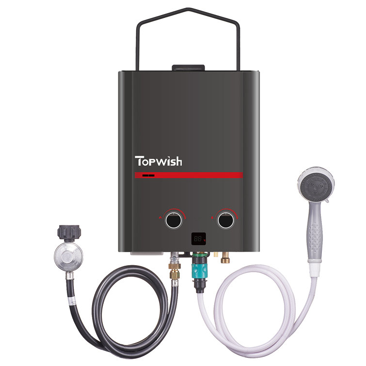 Portable Water Heater, Camplux 1.58 GPM On Demand Propane Water