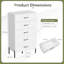 71 cm W Chest of 5 Drawers