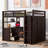 Loft Bed With Drawers, Desk And Wardrobe-1223500680-1223500681