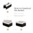 Foldable Sturdy Cationic Cardboard  Basket