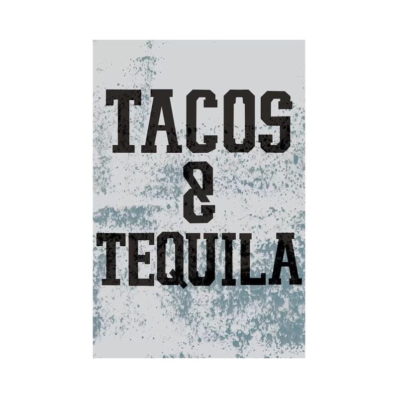 Taco-Bout It II by Jessica Weible - Wrapped Canvas Print, 20.32 cm H x 30.48 cm W