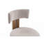 Aymer Fabric Side Chair in Gray