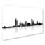 « milwaukee wisconsin horizon bg-1 » par marlene watson, impression sur toile tendue-17943316