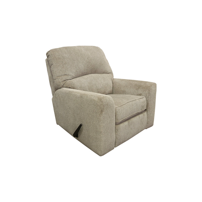 Red Barrel Studio® Rocker Recliner Chair in Beige Polyester