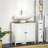 Modern Bathroom Sink Cabinet Floor Standing Under Sink Cabinet Freestanding Storage Cupboard