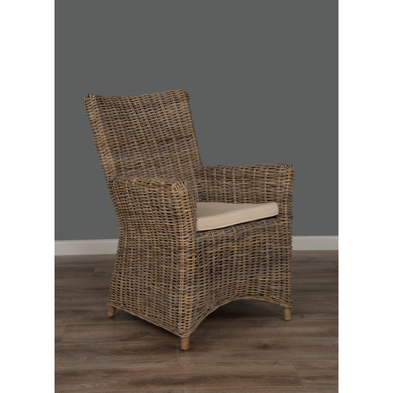 Waithman Patio Dining Armchair with Cushion