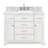 Abbate 42" Single Bathroom Vanity with Carrara White Marble Top-85364119