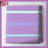 Purple Blue Striped Quilted Bedspread All Sizes-128741904