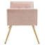 Absolon Velvet Upholstered Bench-165542035