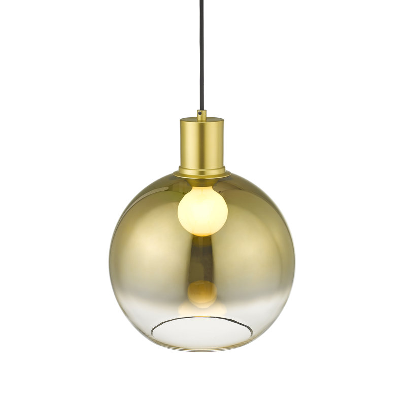 Rasen 1 - Light Gold Sphere Pendant