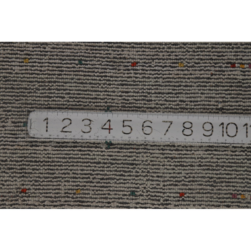 Handmade Aqua Gabbeh Oriental Area Rug 5x8