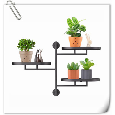 Tablettes pivotantes pour plantes d'intérieur