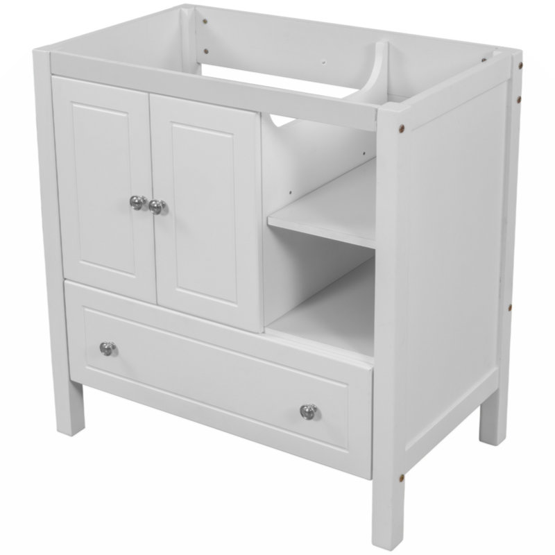 29.13'' Single Bathroom Vanity Base Only, White
