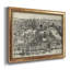 Vue d'oiseau de Londres Westminster - cadre photo, impression sur toile