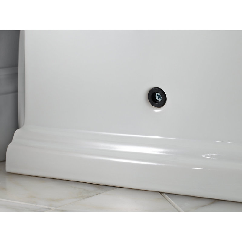 Tresham™ 1.28 GPF Water Efficient Elongated One-Piece toilet (Seat Included), White