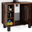Bernardine 60cm Single Bathroom Vanity Base Only in Brown